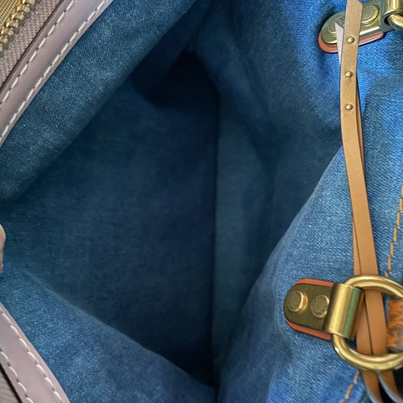 Coach Rogue 30 - Exotic Denim with Patchwork - Picture 3 of 14